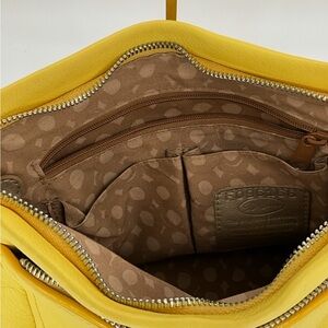 Yellow Leather Women's Bag Brighton